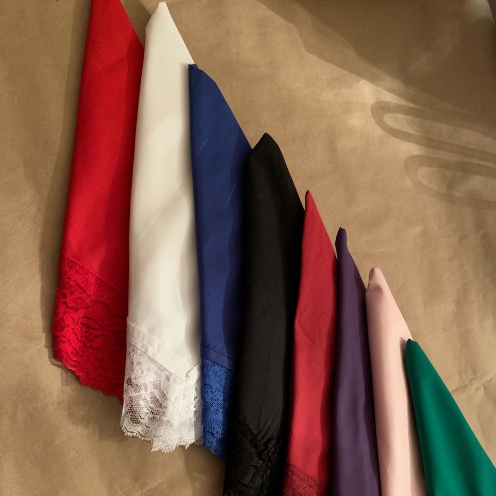 Handkerchiefs (Several Colors Available)